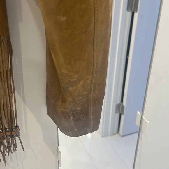 Y2K suede fringe jacket - Picture 4 of 5